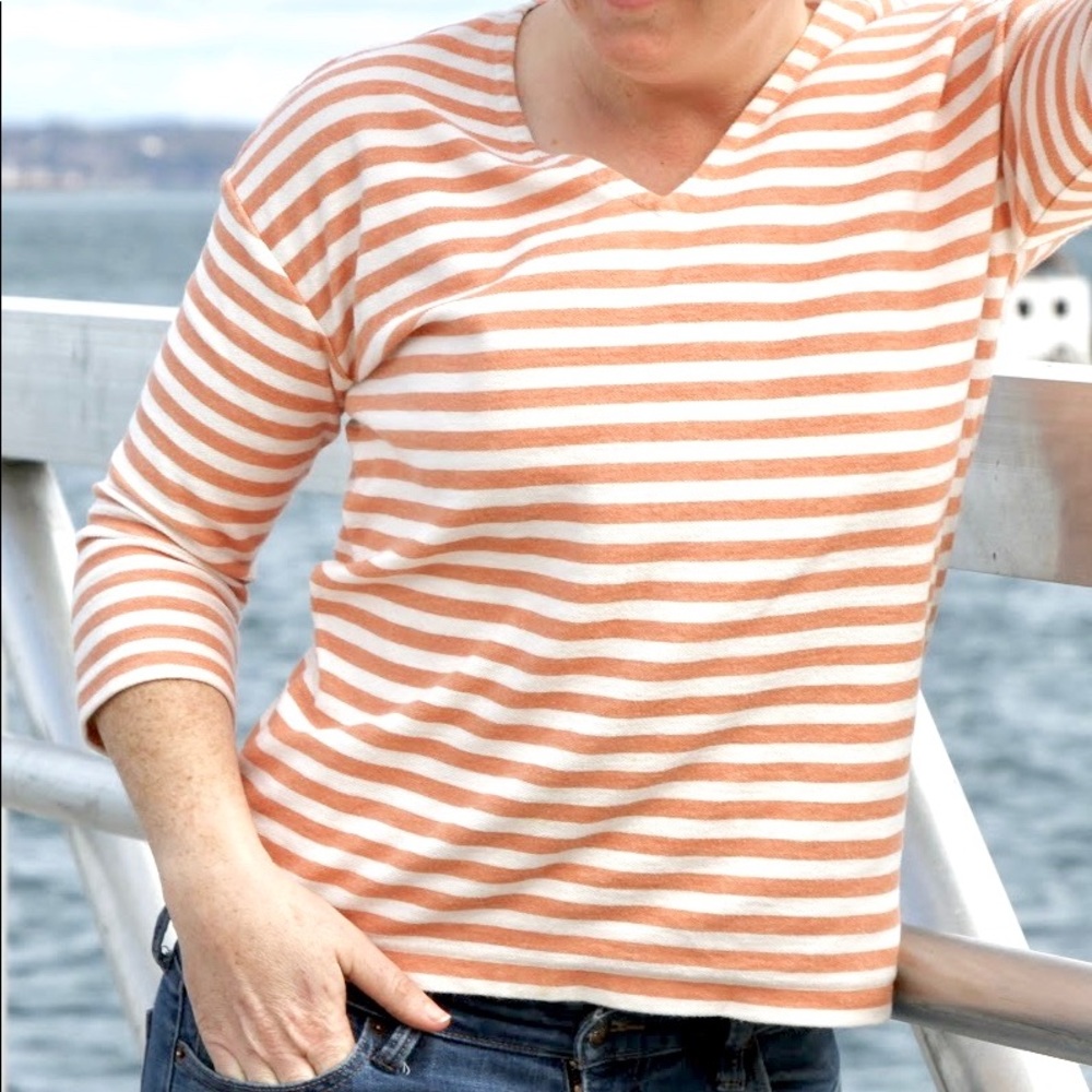 L.L. Bean Signature Striped Top